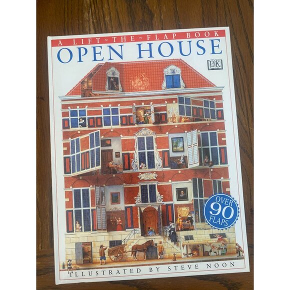 Open House - Hardcover By Steve Noon Lift a Flap Book NEW - Picture 1 of 8